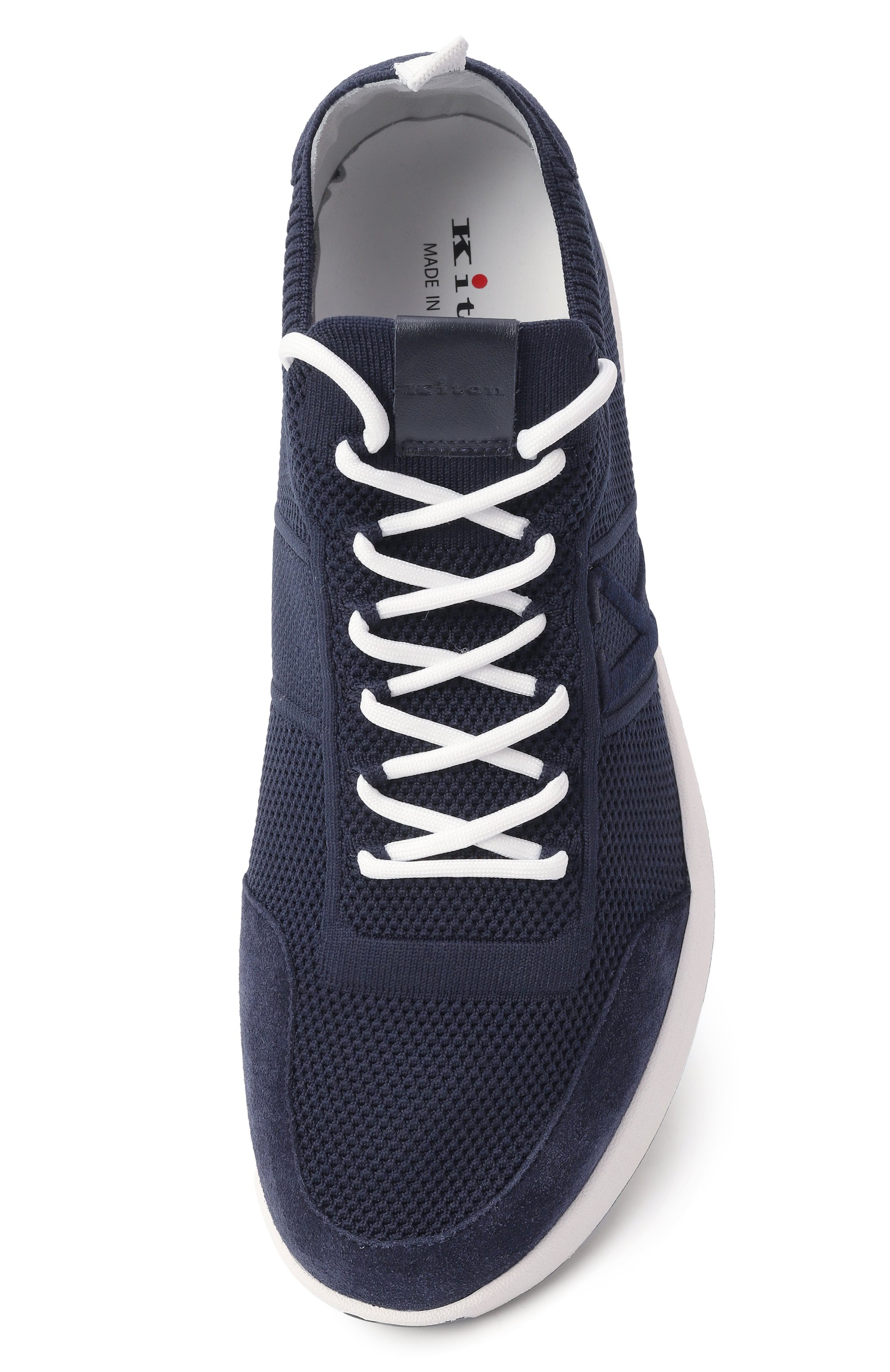 Текстильные кроссовки KITON, арт. USSA031N0093902, фото 6