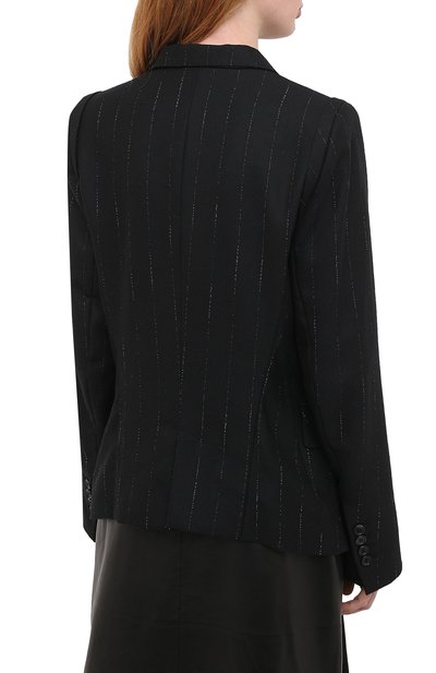 Шерстяной жакет ANN DEMEULEMEESTER, арт. 2002-1004-P-163-098, фото 4