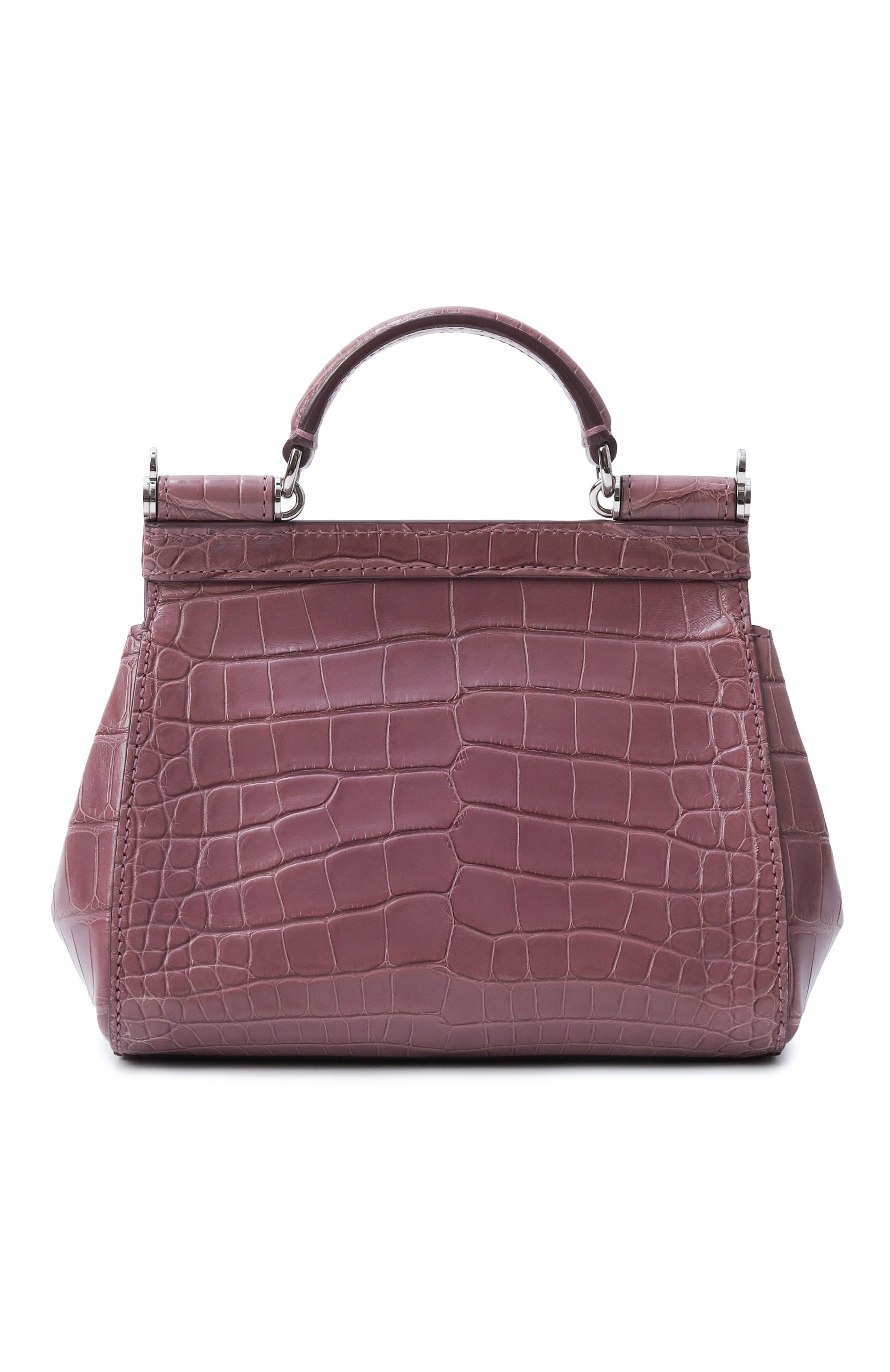 Сумка sicily micro из кожи аллигатора DOLCE & GABBANA, арт. BB6271/B2DH2/AMIS, фото 6