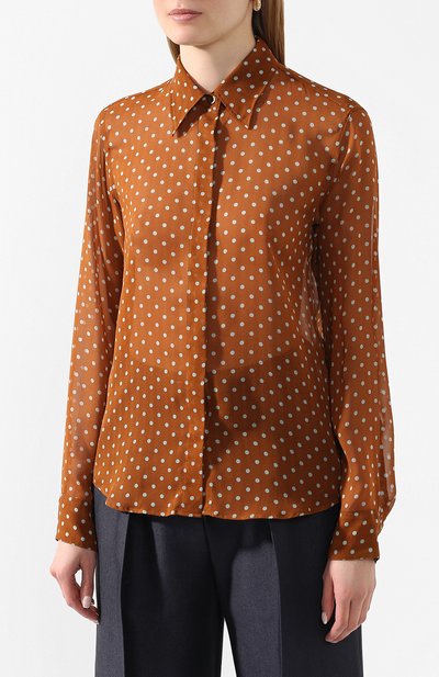 Шелковая блузка DRIES VAN NOTEN, арт. 201-10750-9410, фото 3