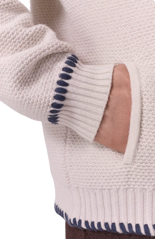 Кашемировый кардиган Kiton UMK073812/4XL-8XL Бежевый  UMK073812/4XL-8XL Фото 5