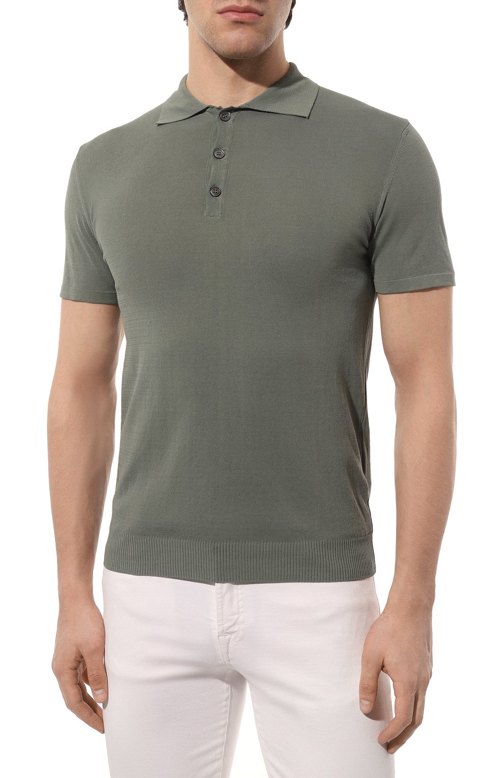 Хлопковое поло DANIELE FIESOLI, арт. DF0305, фото 3