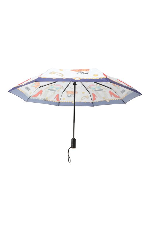 Складной зонт Moschino 8970-0PENCL0SEA Голубой  8970-0PENCL0SEA Фото 2