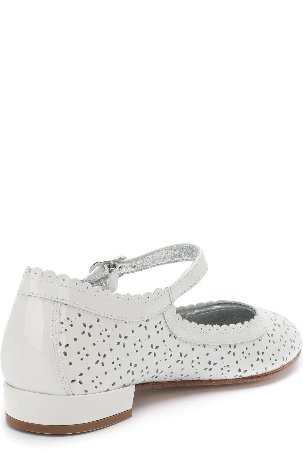 Лаковые туфли на ремешке с перфорацией SIMONETTA, арт. 54786/28-35, фото 3