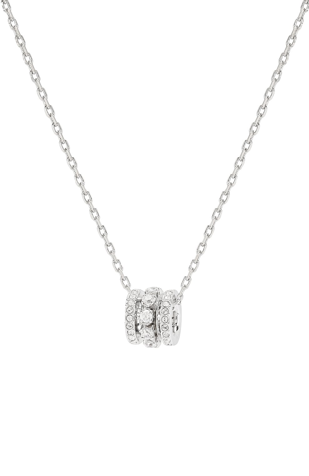 Подвеска further SWAROVSKI серебряного цвета по цене 6980 руб., арт. 5509400, фото 2 Подвеска further SWAROVSKI, арт. 5509400, фото 2