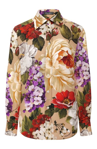 Женская шелковая блузка DOLCE & GABBANA, арт. F5M43T/IS1A0