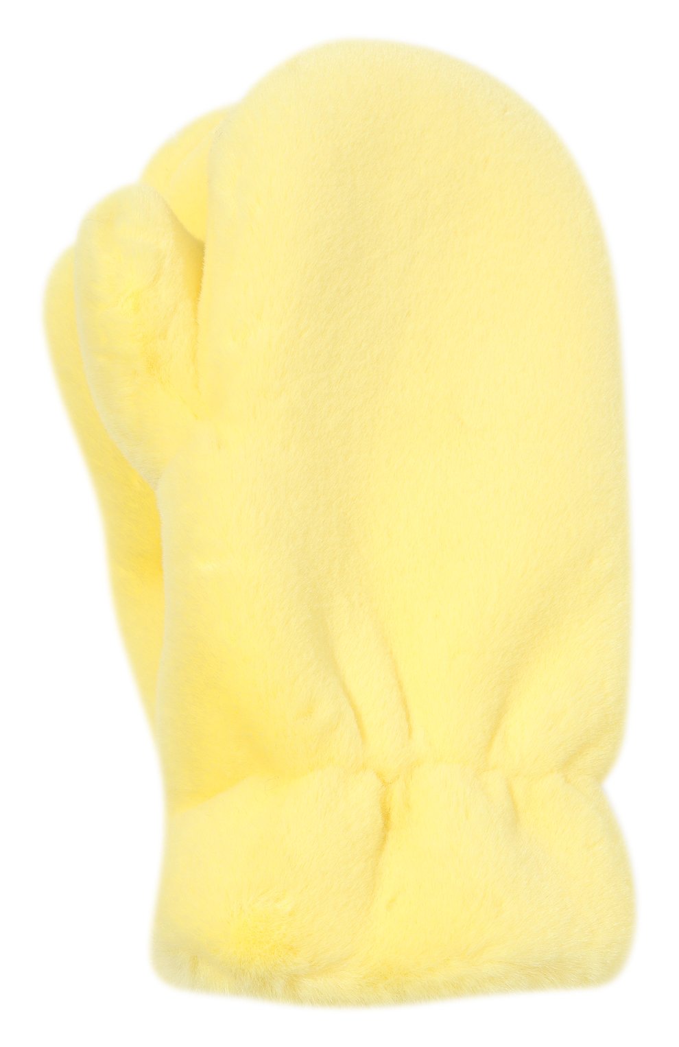 Варежки SASHA KIM желтого цвета по цене 9500 руб., арт. УТ-00001524, фото 1 Варежки SASHA KIM, арт. УТ-00001524, фото 1
