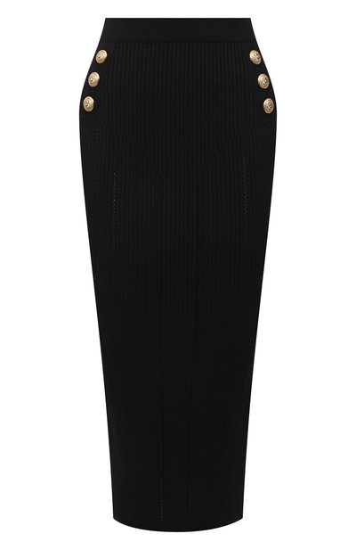 Женская юбка из вискозы BALMAIN, арт. XF1LD023/KB39