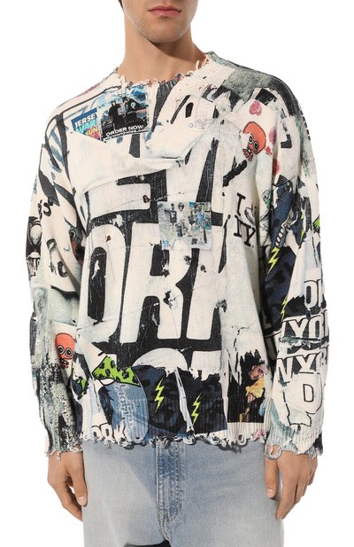 Хлопковый свитер R13, арт. R13WY009-Y080B, фото 3