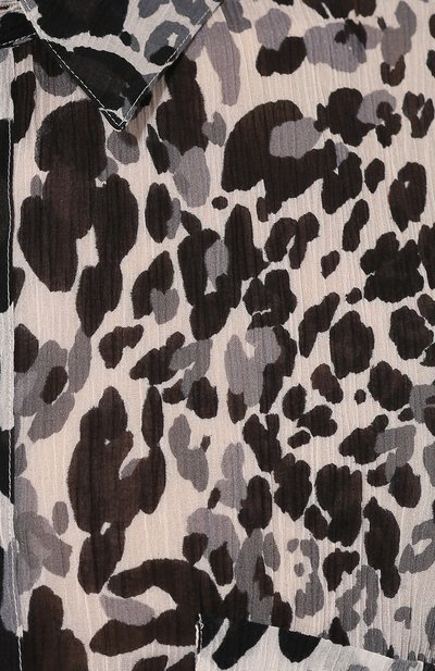 Рубашка из смеси хлопка и шелка SAINT LAURENT, арт. 599291/Y1A69, фото 5