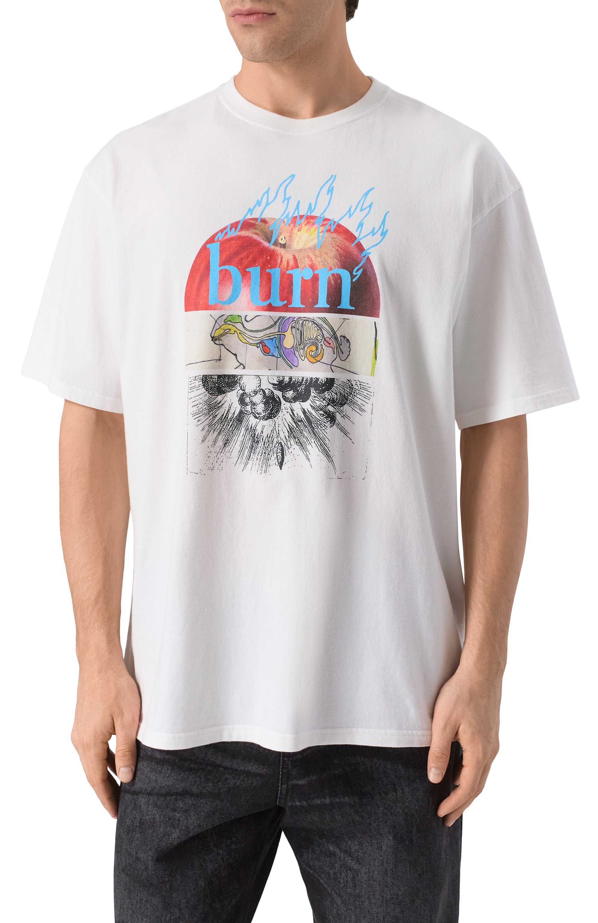 Хлопковая футболка UNDERCOVER, арт. UC2E3801, фото 3