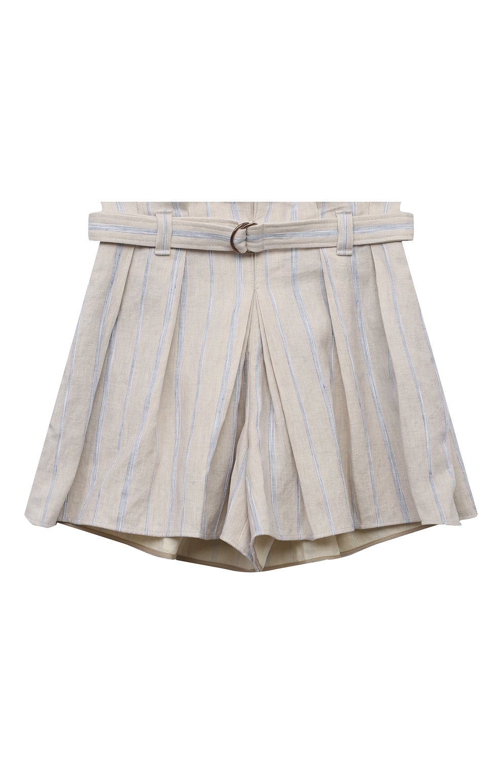 Шорты изо льна и хлопка BRUNELLO CUCINELLI, арт. BL156G077C, фото 1