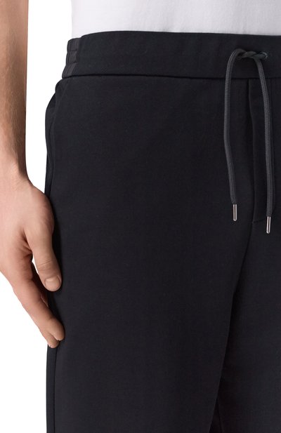 Хлопковые брюки PREMIATA черного цвета по цене 31500 руб., арт. PA1035/FELPA, фото 5 Хлопковые брюки PREMIATA, арт. PA1035/FELPA, фото 5