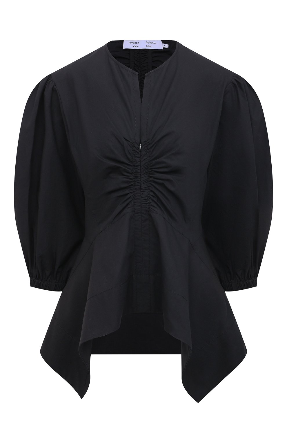 Хлопковый топ PROENZA SCHOULER WHITE LABEL, арт. WL2114227-SC054S, фото 1