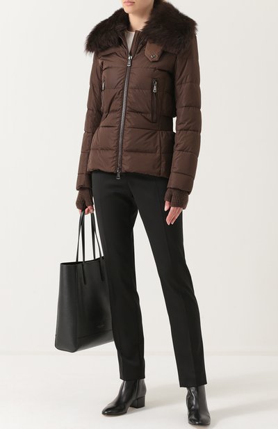 Стеганый пуховик с меховой отделкой RALPH LAUREN, арт. 911/IHC09/FHC09, фото 2