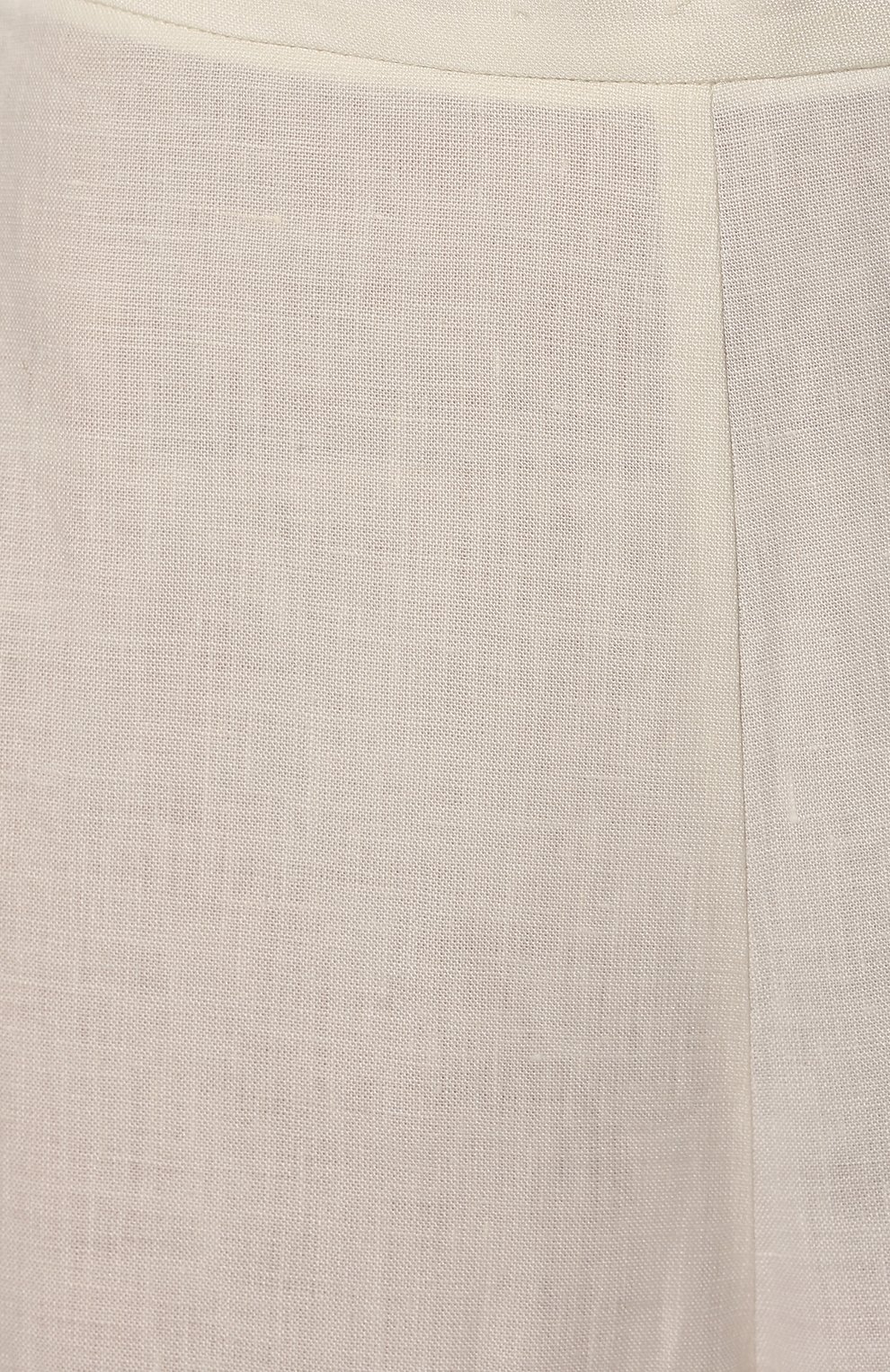 Льняные брюки NOBLE&BRULEE кремового цвета по цене 35000 руб., арт. NBMLGR10/2, фото 5 Льняные брюки NOBLE&BRULEE, арт. NBMLGR10/2, фото 5