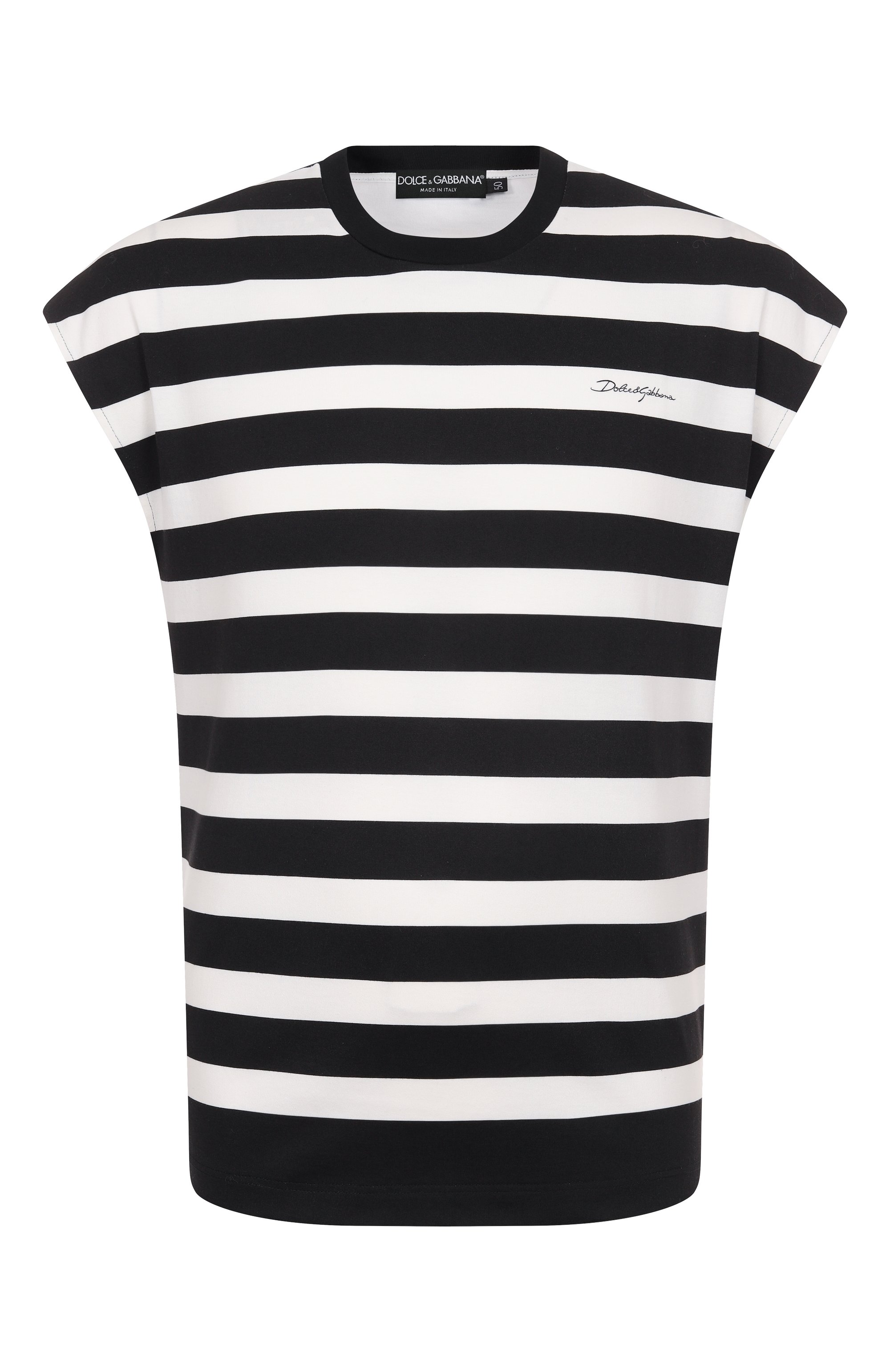 Хлопковая майка DOLCE & GABBANA, арт. G8SJ9T/II7HH, фото 1