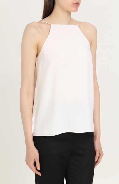 Шелковый топ с кружевной отделкой и открытой спиной CAMI NYC, арт. THE CHARLIE, фото 3