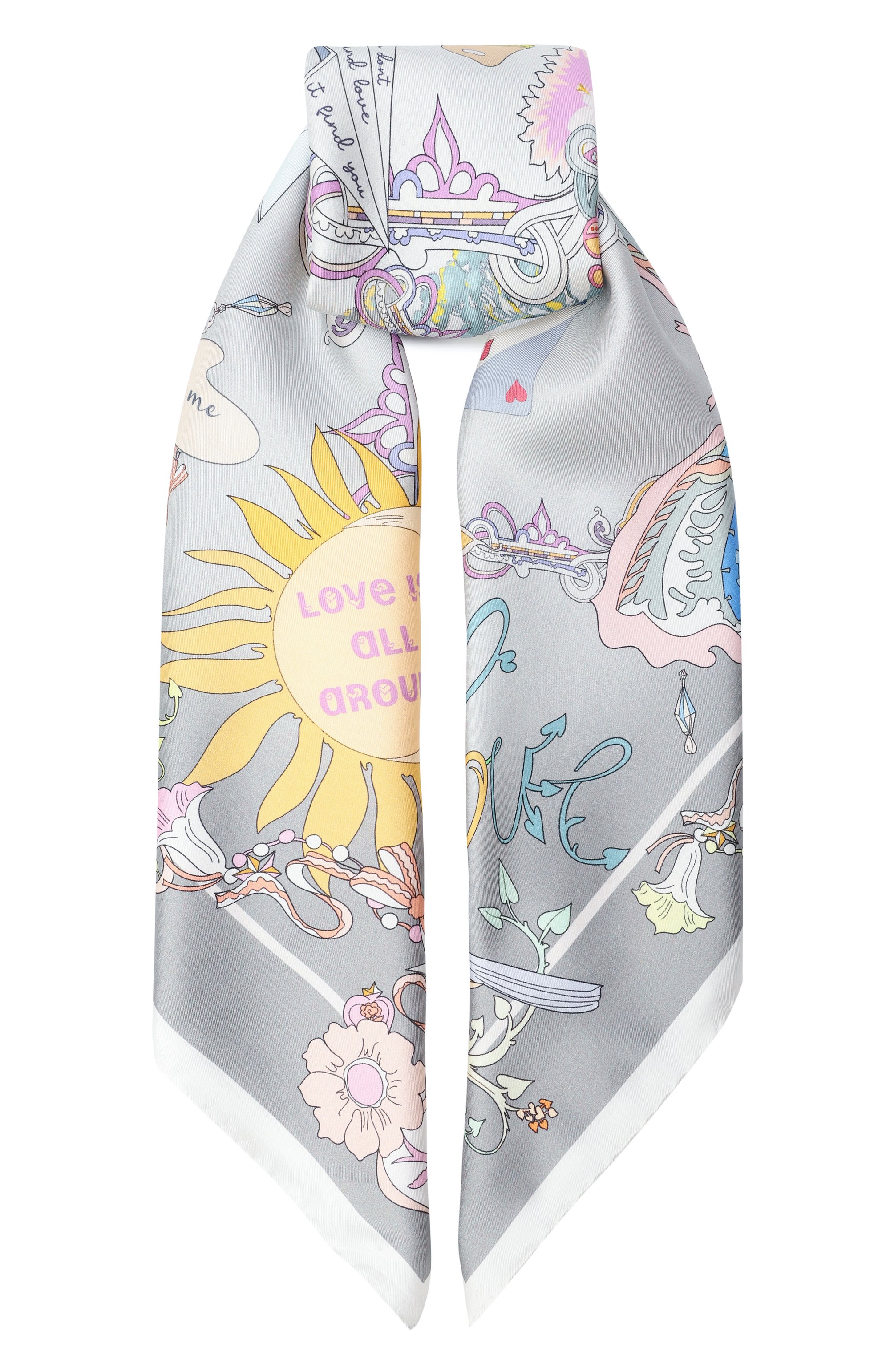 Шелковый платок love letters RADICAL CHIC, арт. 701323.07.02, фото 1