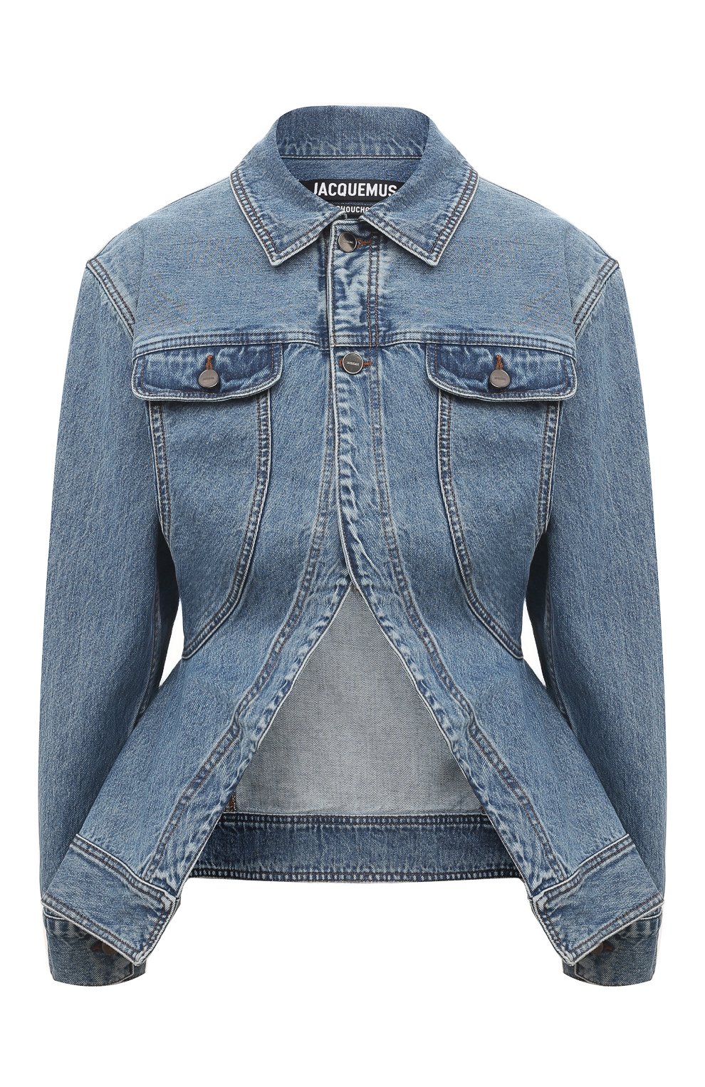Джинсовый жакет JACQUEMUS, арт. 23H/233DE028-1015, фото 1