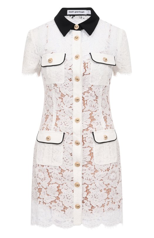 Платье self-portrait PF25020SW Белый PF25020SW