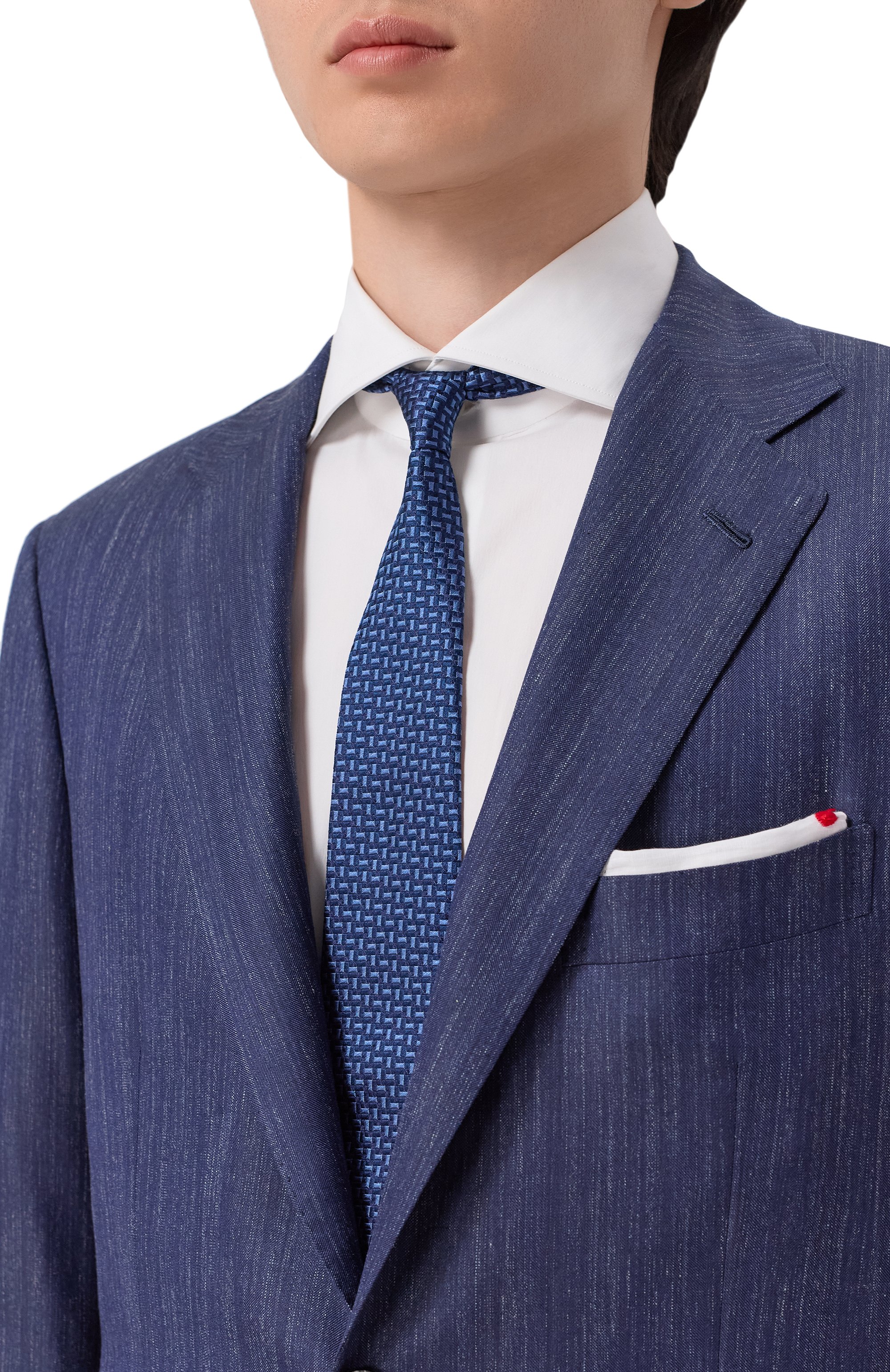Костюм из шерсти и шелка KITON, арт. UA81K0604G, фото 6