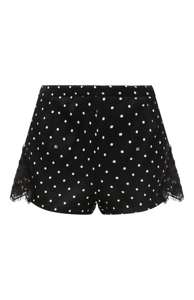 Женские шорты из шелка и хлопка DOLCE & GABBANA, арт. 03C43T/0N00R