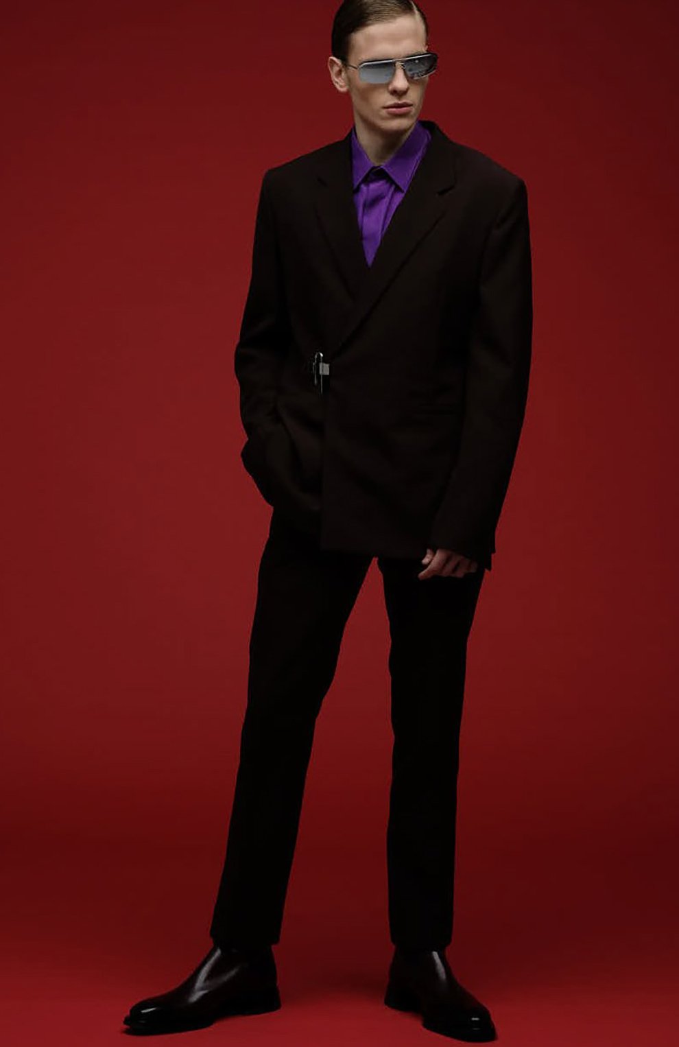 Шерстяной пиджак GIVENCHY, арт. BM30B213MP, фото 6