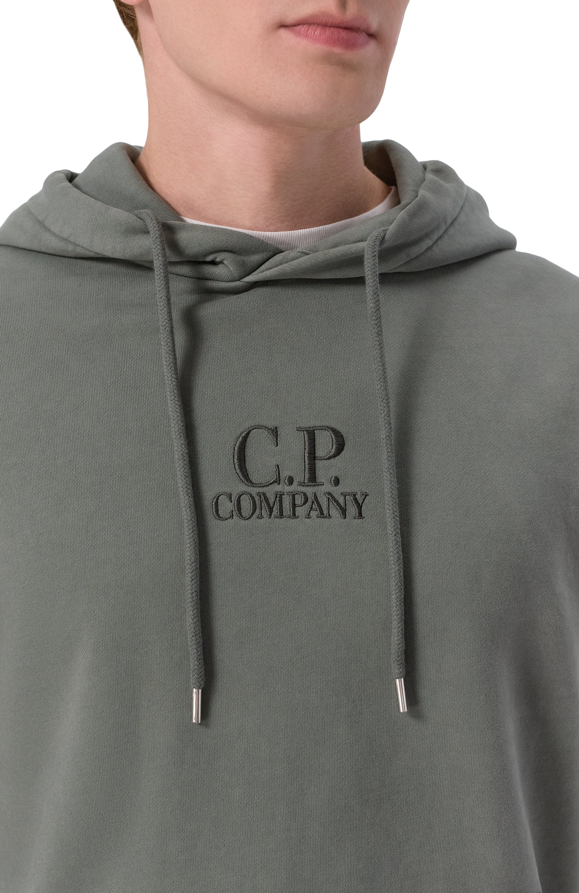 Хлопковое худи C.P. COMPANY, арт. 21CMSS719B/006372R, фото 5