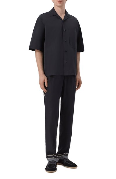 Шелковые брюки DOLCE & GABBANA, арт. GP1Q4T/HI11T, фото 2