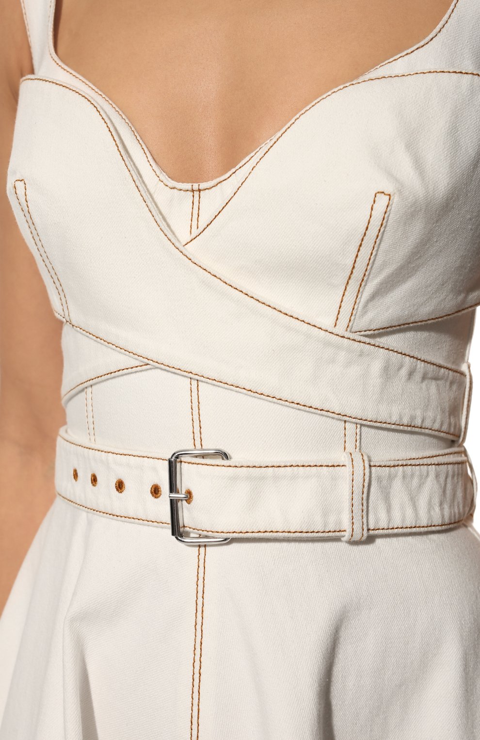 Джинсовое платье ALEXANDER MCQUEEN, арт. 648946/QMAA9, фото 5