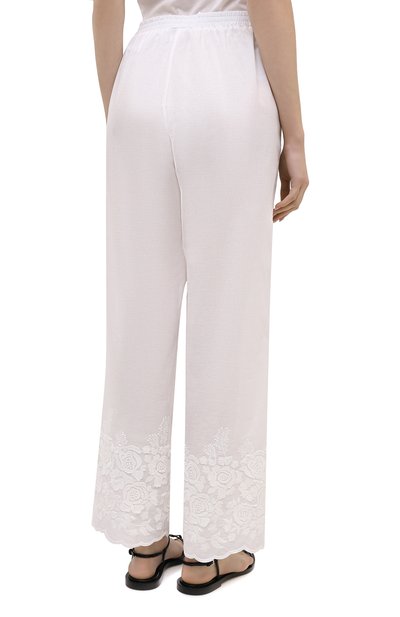 Хлопковые брюки EVA B.BITZER светло-бежевого цвета по цене 20070 руб., арт. 10312268, фото 4 Хлопковые брюки EVA B.BITZER, арт. 10312268, фото 4