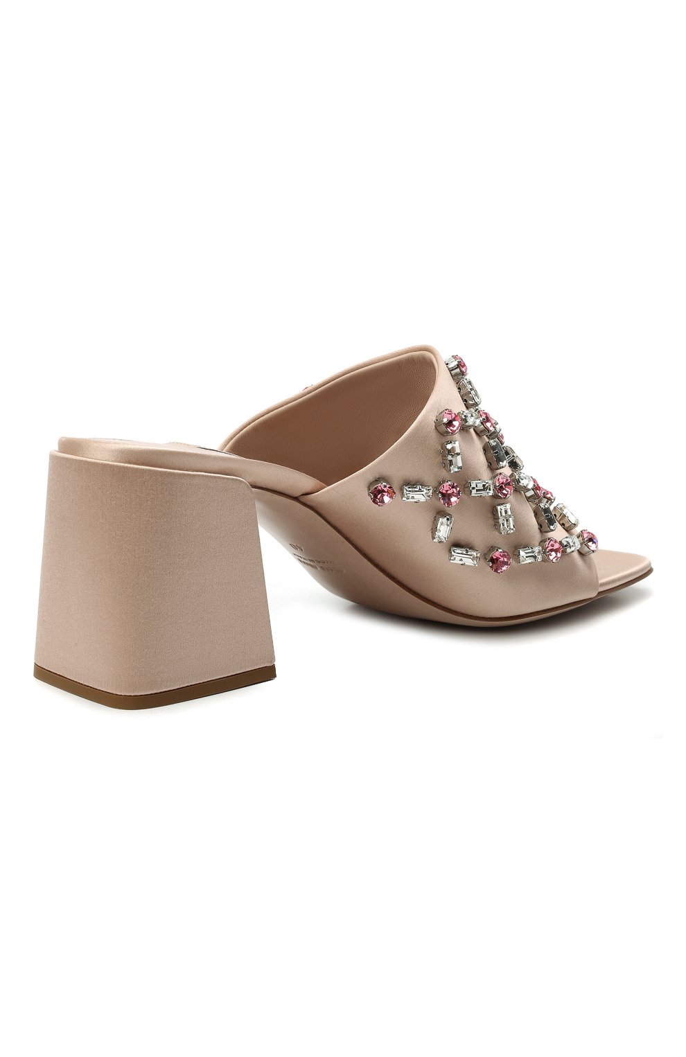 Мюли MIU MIU, арт. 5XX518-3ASI-F0236-065, фото 4