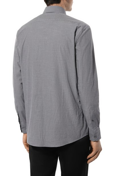 Хлопковая рубашка ZEGNA, арт. UCX02A6/SRF5, фото 4