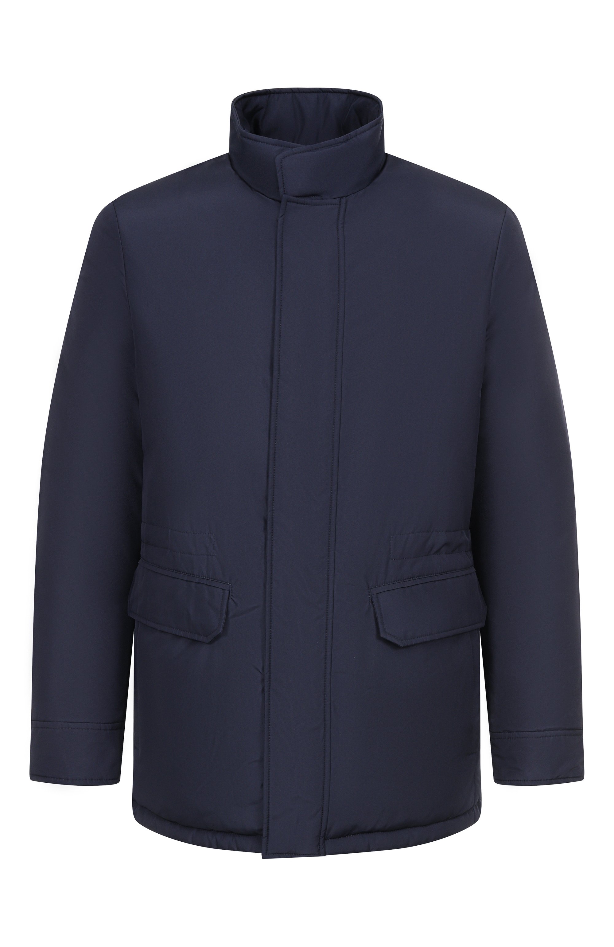 Утепленная куртка CANALI темно-синего цвета по цене 145500 руб., арт. 020391U/SG01121, фото 1 Утепленная куртка CANALI, арт. 020391U/SG01121, фото 1