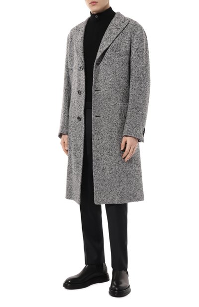 Пальто из шерсти и кашемира KITON, арт. US201LK0148E02, фото 3