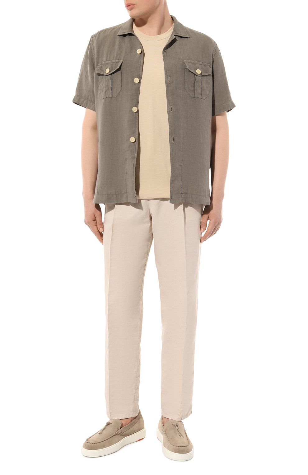 Хлопковая футболка ZEGNA, арт. UD360A7/D760, фото 2