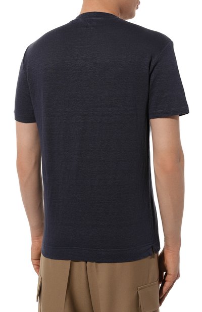 Льняная футболка FEDELI, арт. 7UED0151, фото 4