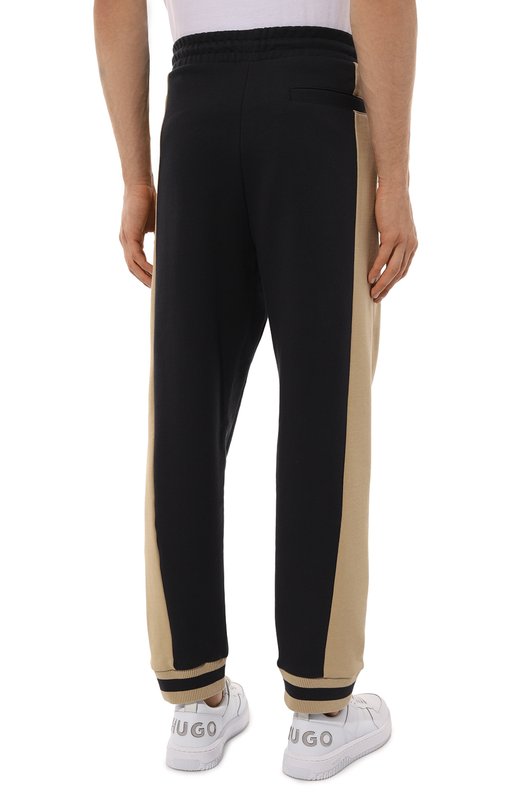 Хлопковые джоггеры HUGO Blue Синий, фото 4