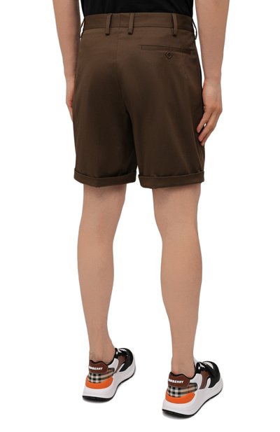 Хлопковые шорты NEIL BARRETT, арт. PBPA832/Q011, фото 4