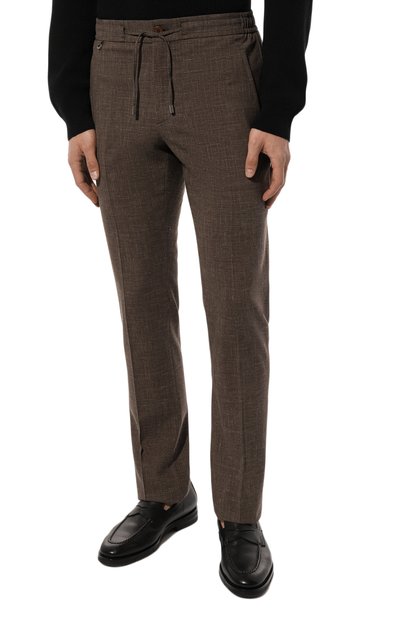 Брюки из шерсти и льна STEFANO RICCI, арт. M1T3100042/WL001N, фото 3