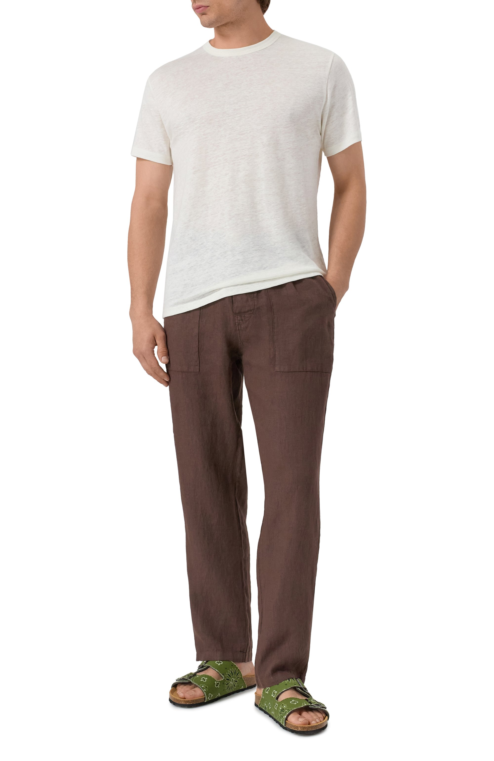 Текстильные шлепанцы MC2 SAINT BARTH, арт. STBA SANDAL N/03149H, фото 2