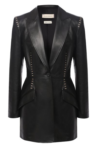 Кожаный жакет ALEXANDER MCQUEEN, арт. 633542/Q5AD9, фото 1