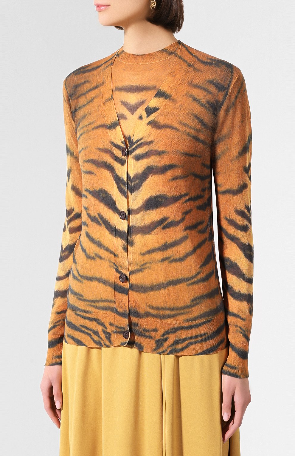 Хлопковый кардиган DRIES VAN NOTEN, арт. 201-11201-9710, фото 3