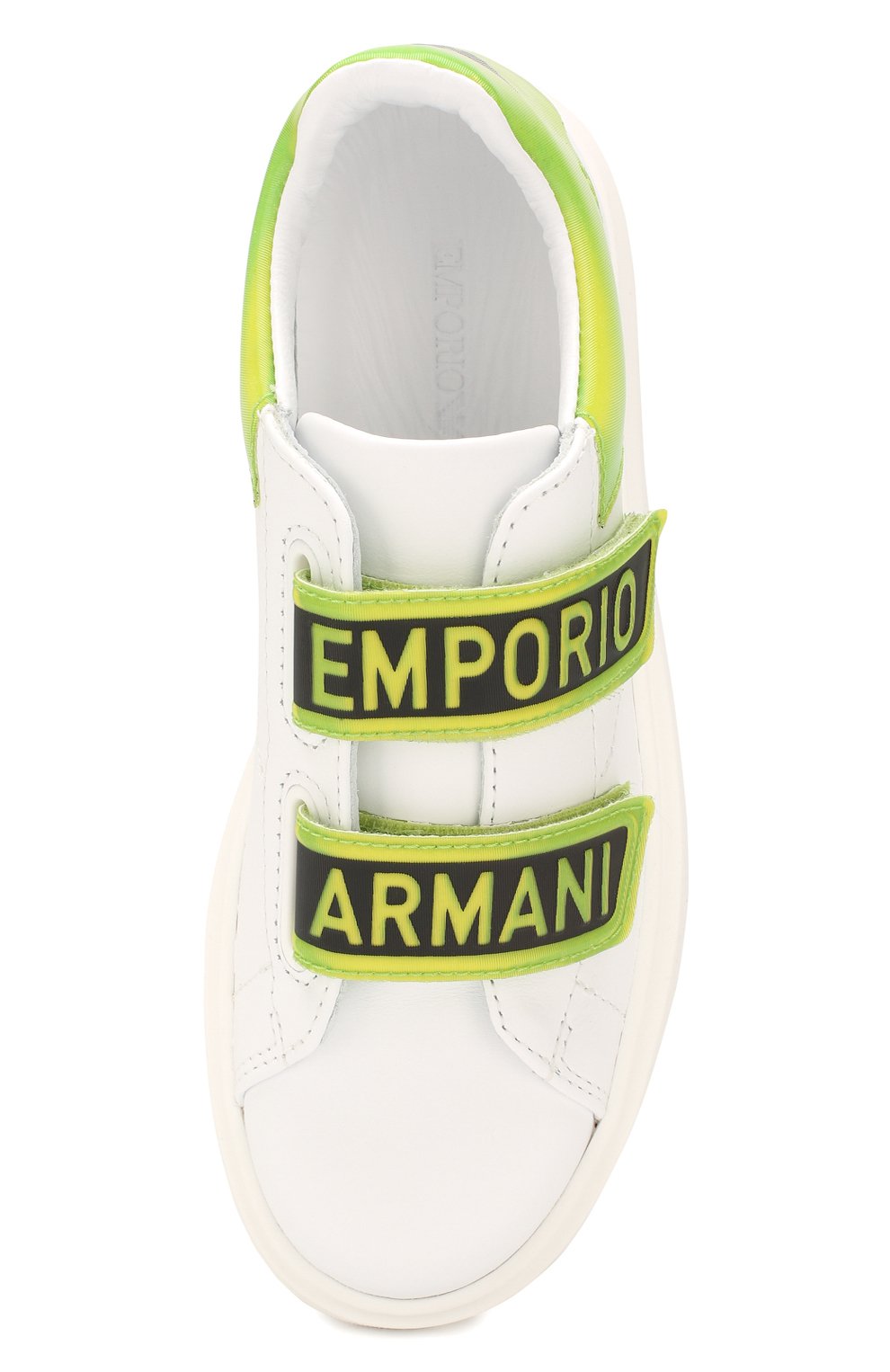 Кожаные кеды EMPORIO ARMANI, арт. XYX007/X0I33/35-40, фото 4