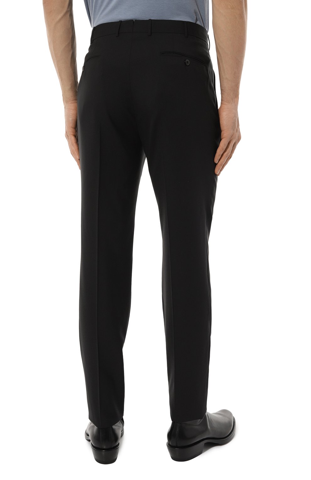 Шерстяные брюки ZEGNA, арт. C27F04/75TB12, фото 4