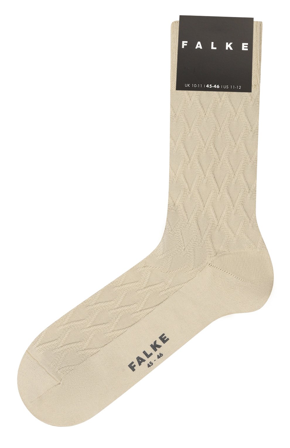 Хлопковые носки FALKE бежевого цвета по цене 2410 руб., арт. 12575, фото 1 Хлопковые носки FALKE, арт. 12575, фото 1