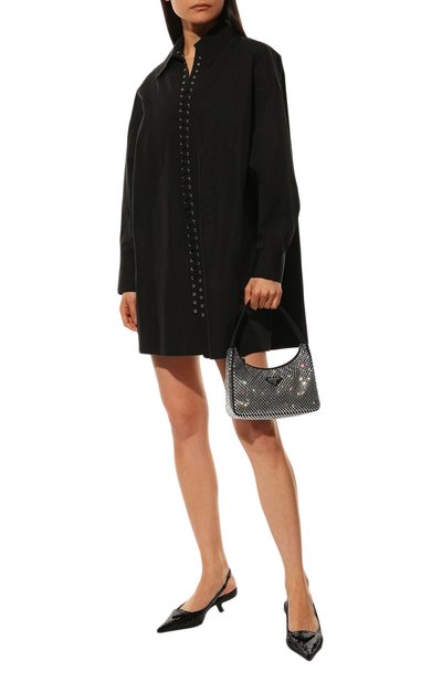 Хлопковое платье PRADA, арт. P3H12-1XV2-F0002-221, фото 2