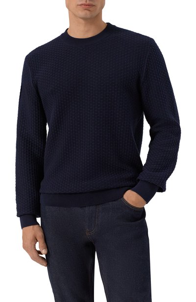 Хлопковый джемпер BOSS, арт. 50545283, фото 3