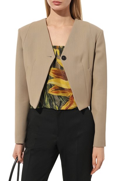 Шелковый платок полевые цветы GOURJI, арт. T23FL7R, фото 3